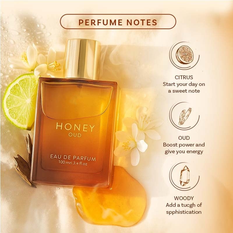 🎁Sales of 50k+ and Exclusive Offer - 49% OFF ❤️Luxury Honey Oud Unisex Eau De Perfume (100ml)