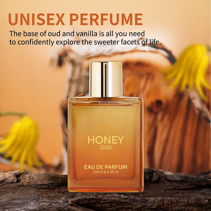 🎁Sales of 50k+ and Exclusive Offer - 49% OFF ❤️Luxury Honey Oud Unisex Eau De Perfume (100ml)