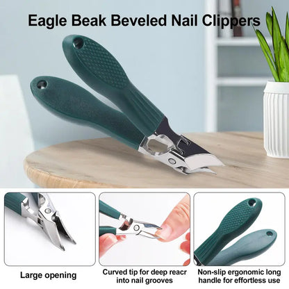 Eagle Beak Beveled Nail Clippers,3-Piece Sets