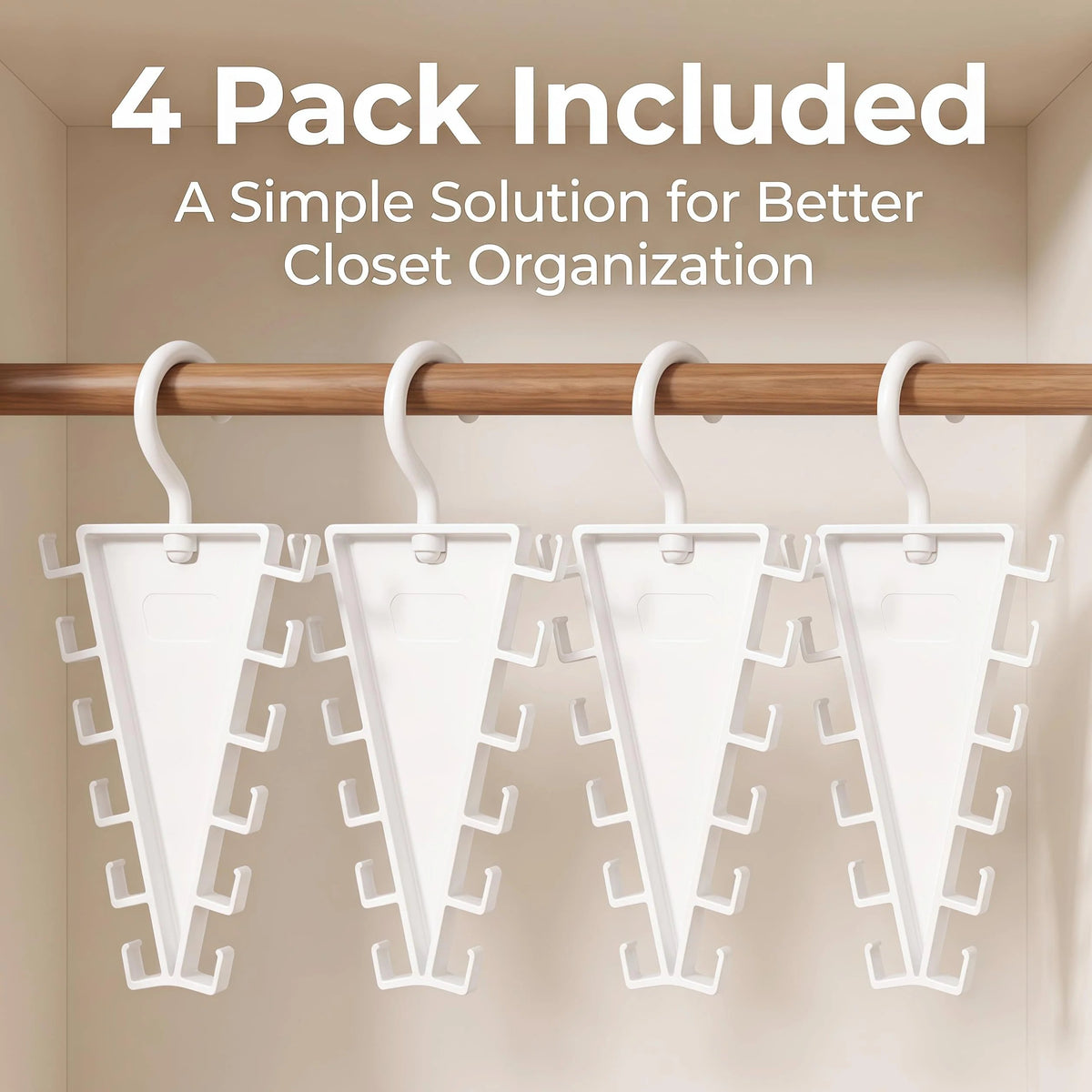 ⏰LAST DAY 50% OFF - V-Shaped Double-Sided Closet Organizer Hanger