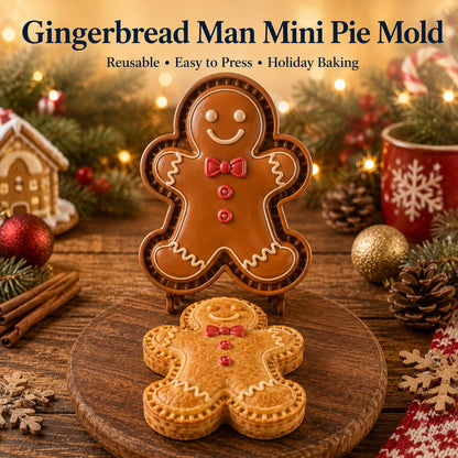 🎄16pcs-Design Christmas Mini Pie Mold Collection🥧