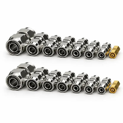 Heavy-Duty Truck/RV Air Line Fitting Kit (8-Piece Set)
