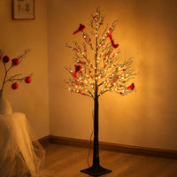 4 Red Birds(47.24' × 120 Lights)