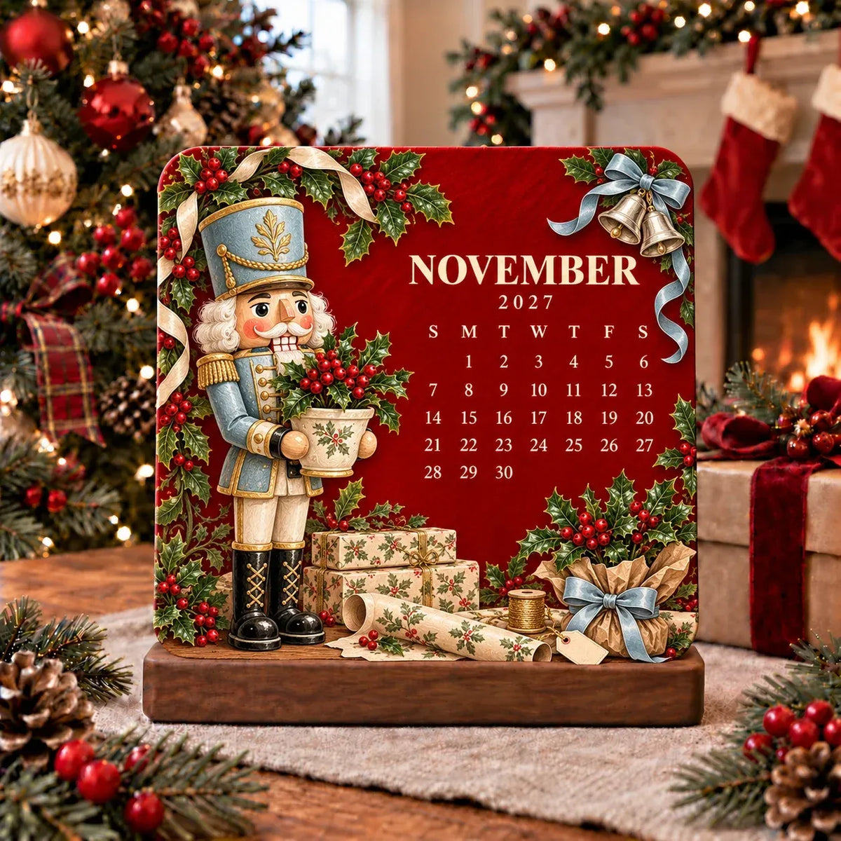🎄🌱 Christmas Limited Edition – Eco-Friendly Plantable “Timeless” Seed Calendar 2027 🌸🌿