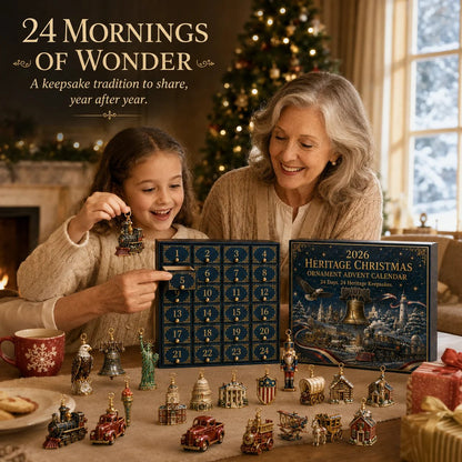 🔥Last 30pcs✨⏰ Limited anniversary edition✨50% OFF!🔥America 250th Anniversary Heritage Christmas Advent Calendar