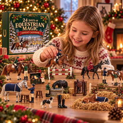 🐎Equestrian Magic Advent Calendar｜24 Days of Equestrian Magic（Flat 2D Printing）