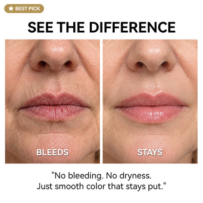 Color-Adaptive Lipstick for Mature Lips