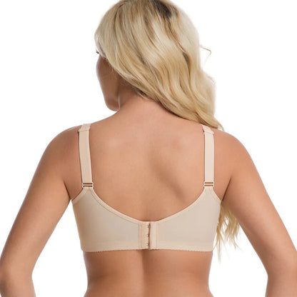 💐Women's Elegant Sheer Full Coverage Minimizer Bra ✨ Plus Size for Large Busts | No Digging, No Spillage & Ultra Comfy
