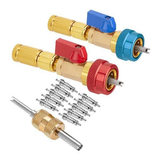 🔥✨Professional AC Valve Core Remover & Installer Kit