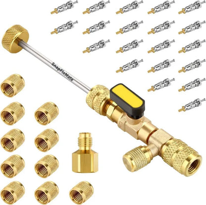 🔥✨Professional AC Valve Core Remover & Installer Kit
