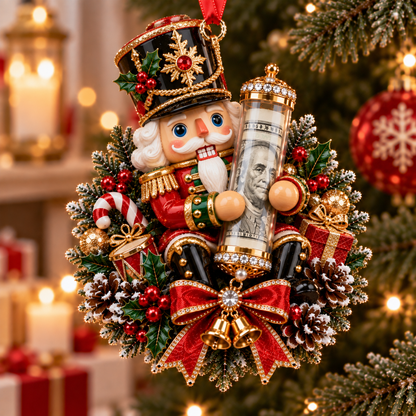 🎄 Christmas Money Surprise Ornament——A Fun Christmas Tree Cash Gift for Kids & Family 🎁💵
