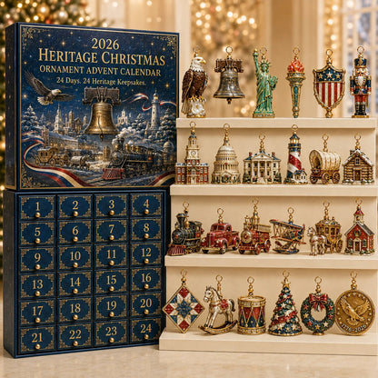 🔥Last 30pcs✨⏰ Limited anniversary edition✨50% OFF!🔥America 250th Anniversary Heritage Christmas Advent Calendar
