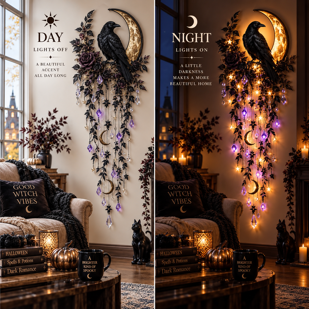 🔥Last Day 49% OFF🔥Elegant Halloween Cascade Wall Light Collection