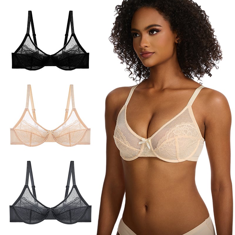 Unlined Comfort Unpadded Full Coverage Underwire Minimizer Bra