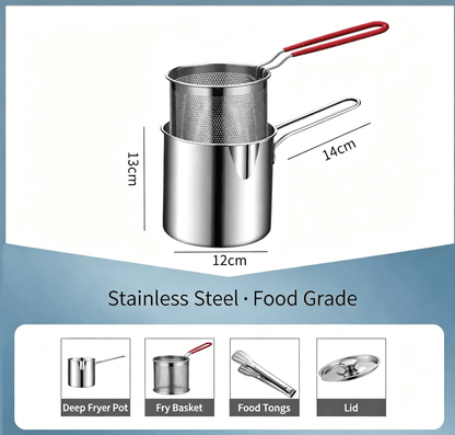 Multifunctional Stainless Steel Fryer