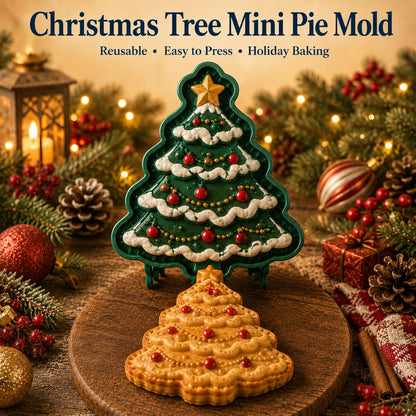 🎄16pcs-Design Christmas Mini Pie Mold Collection🥧