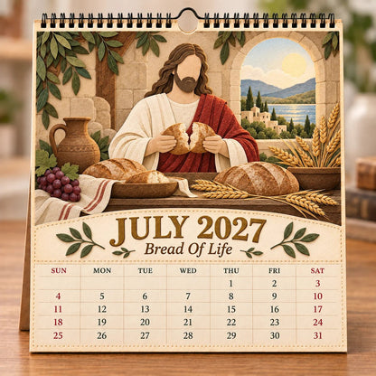 🔥 SPECIAL OFFER |✝️ 2027 Walking With Jesus Wall Calendar