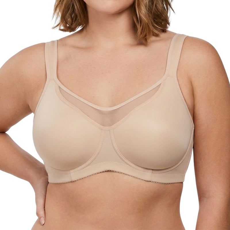 💐Women's Elegant Sheer Full Coverage Minimizer Bra ✨ Plus Size for Large Busts | No Digging, No Spillage & Ultra Comfy