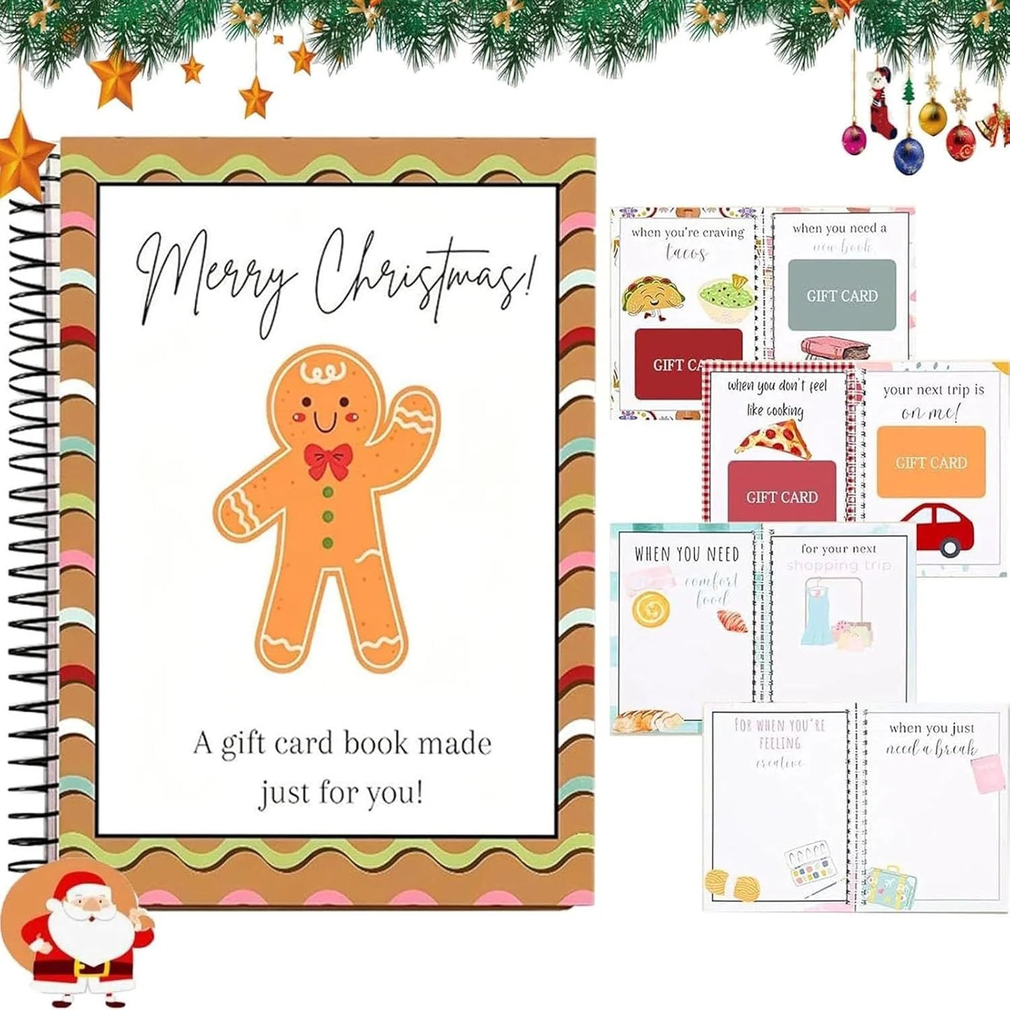 🔥 LIMITED-TIME 50% OFF - 🎄📚Christmas Gift Card Book