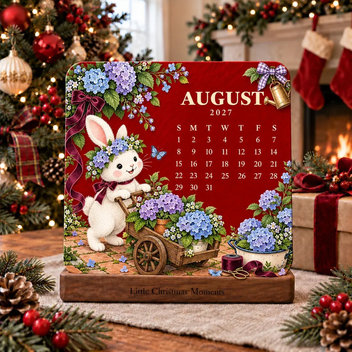 🎄🌱 Christmas Limited Edition – Eco-Friendly Plantable “Timeless” Seed Calendar 2027 🌸🌿
