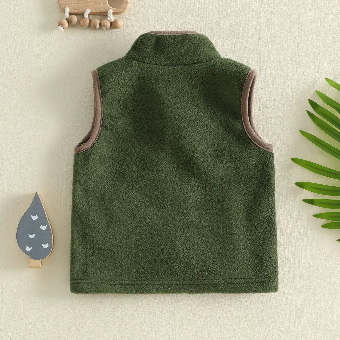 ✨Toddler Embroidered Vest – Cute Layer for Everyday Adventures