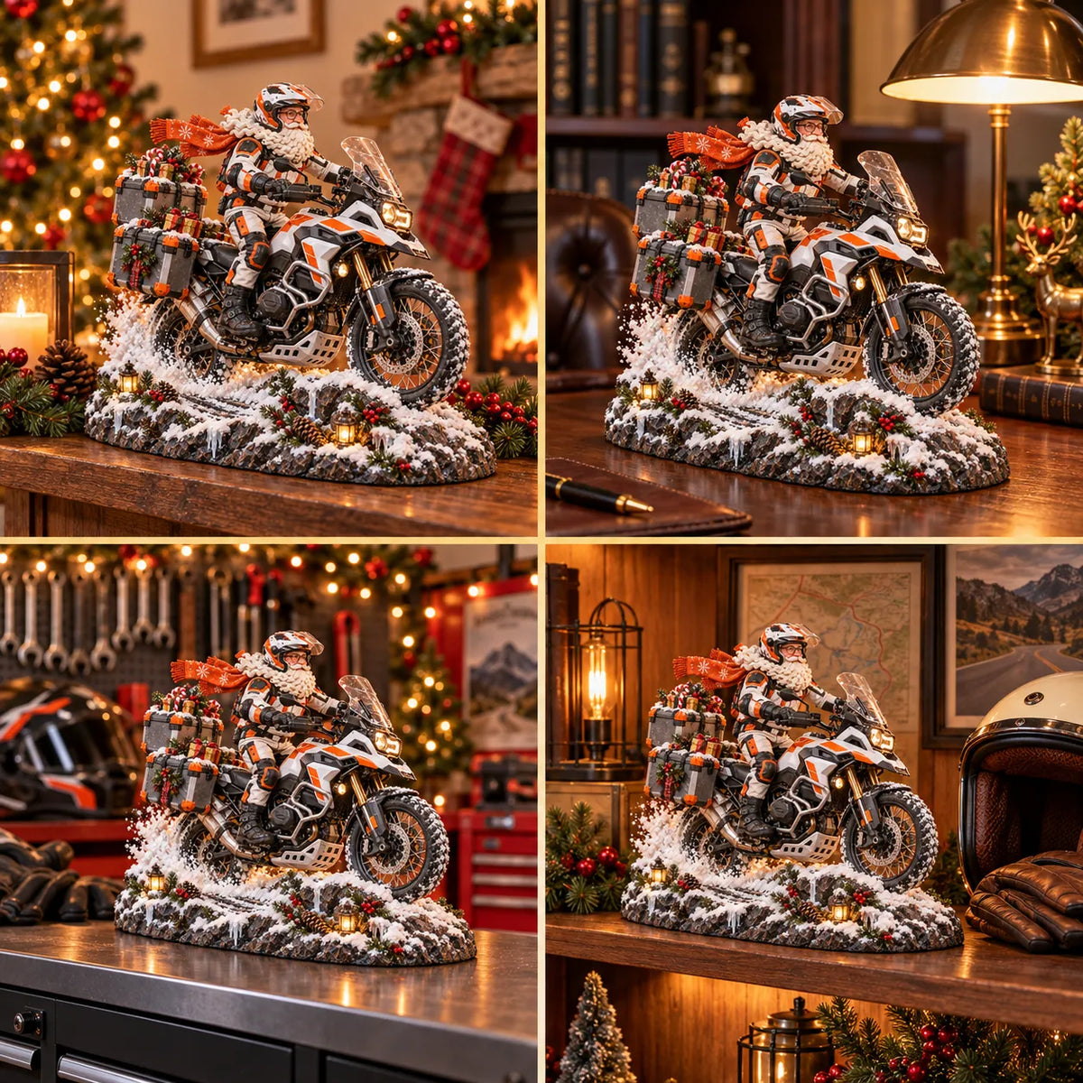 🏍️🎅 Santa found a new ride this Christmas  – Christmas Motorcycle Keepsake Collection💨