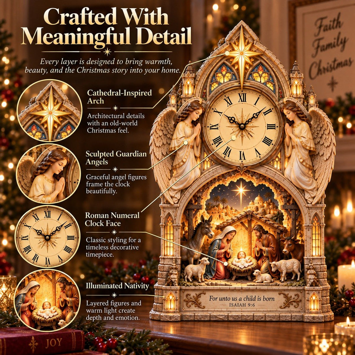Bethlehem Cathedral Nativity Clock