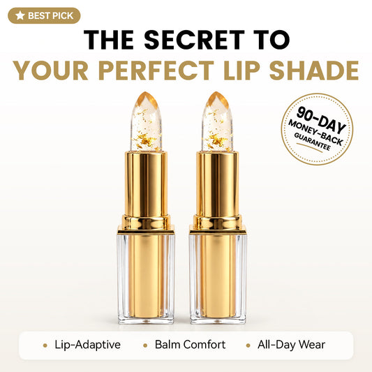 Color-Adaptive Lipstick for Mature Lips