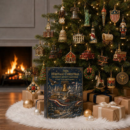 🔥Last 30pcs✨⏰ Limited anniversary edition✨50% OFF!🔥America 250th Anniversary Heritage Christmas Advent Calendar