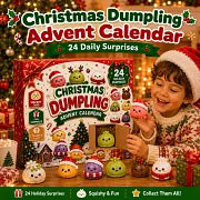 🎄Christmas Dumpling Advent Calendar 2026 | 24 Days of Squishy Surprises🎁