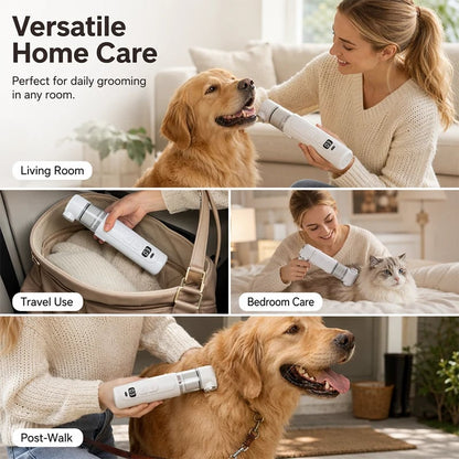 ⏰LIMITED TIME PRICE & FREE SHIPPING🔥Electric Pet Grooming Comb🐕Keep your furry friends away from mites, fleas and tangled fur！