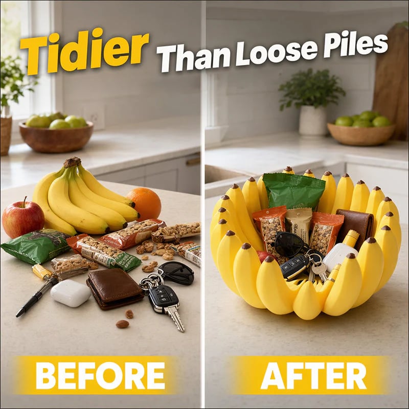 🍌Creative Banana Shape Fruit Bowl