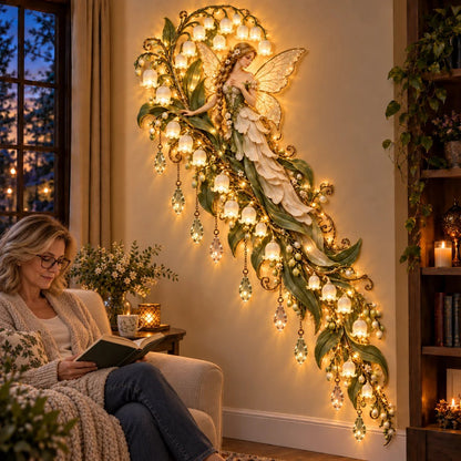 Enchanted Flower Fairy Wall Light