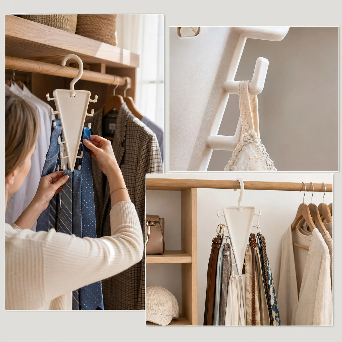 ⏰LAST DAY 50% OFF - V-Shaped Double-Sided Closet Organizer Hanger