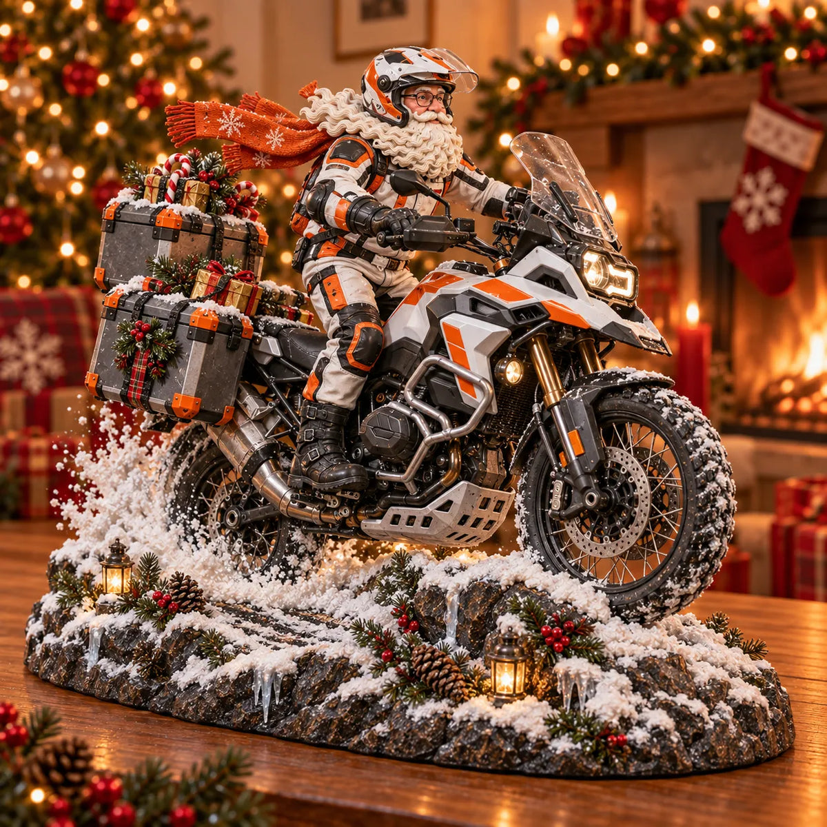 🏍️🎅 Santa found a new ride this Christmas  – Christmas Motorcycle Keepsake Collection💨