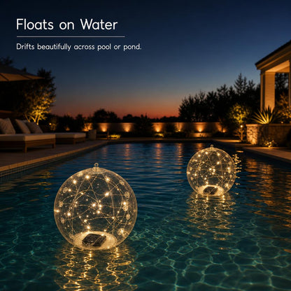 GlowOrb™ Solar Pool Lights