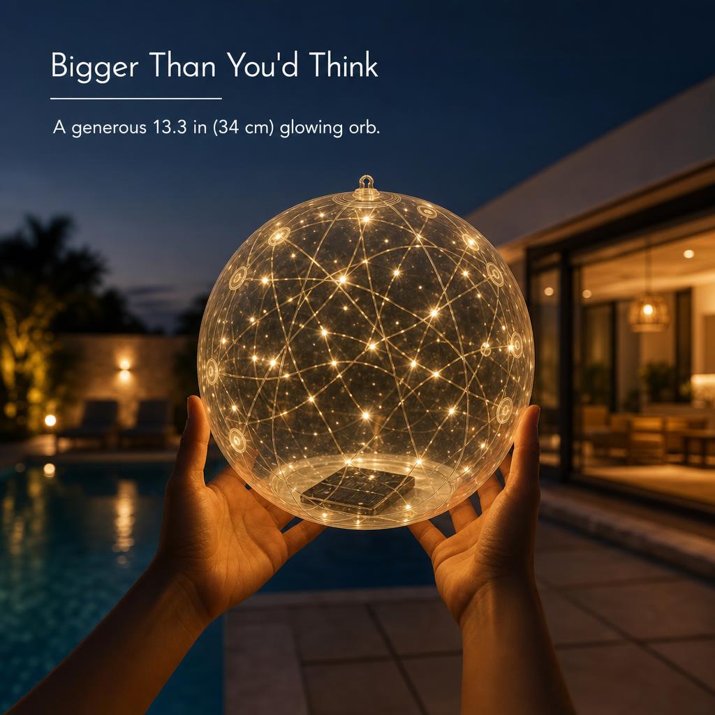 GlowOrb™ Solar Pool Lights