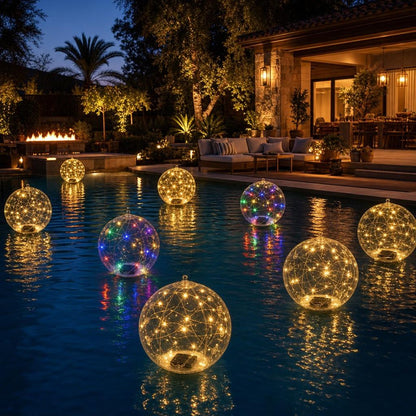 GlowOrb™ Solar Pool Lights