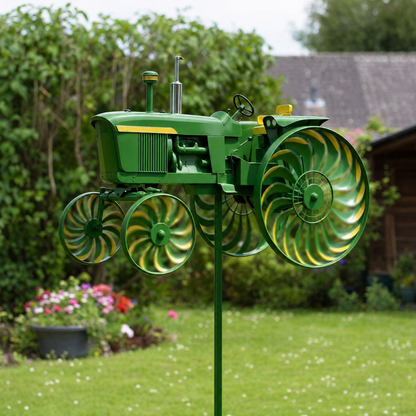 🔥HOT SALE 55% OFF 🚜 Handmade Tractor Wind Spinner