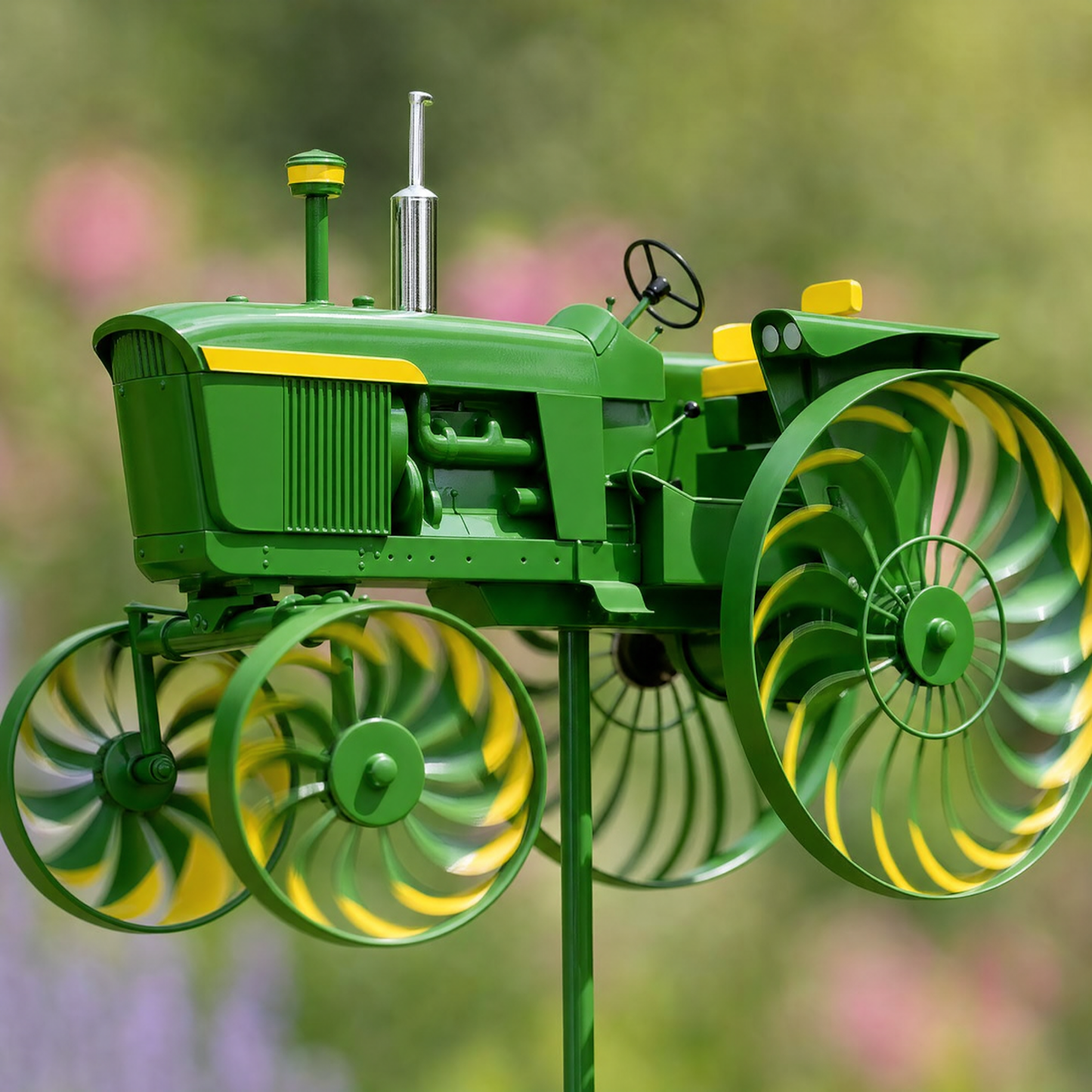 🔥HOT SALE 55% OFF 🚜 Handmade Tractor Wind Spinner