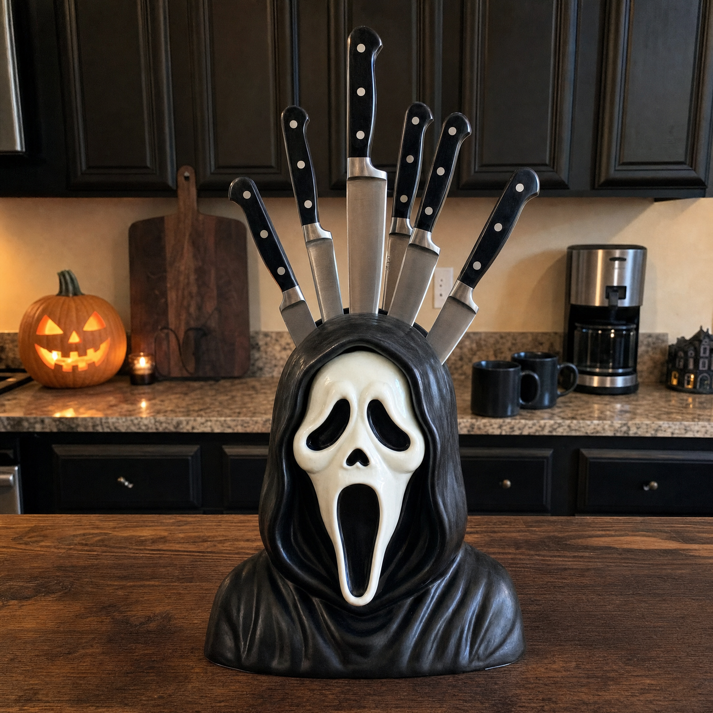 🔥Last day Promotion 🔥Horror Knife Block