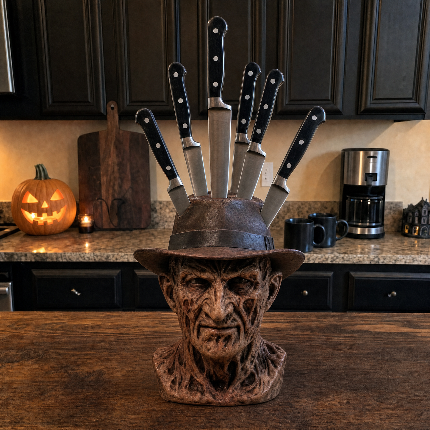 🔥Last day Promotion 🔥Horror Knife Block