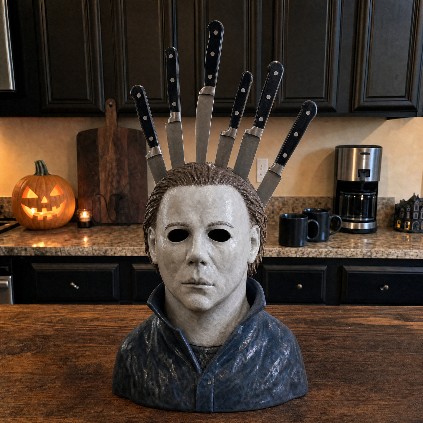 🔥Last day Promotion 🔥Horror Knife Block