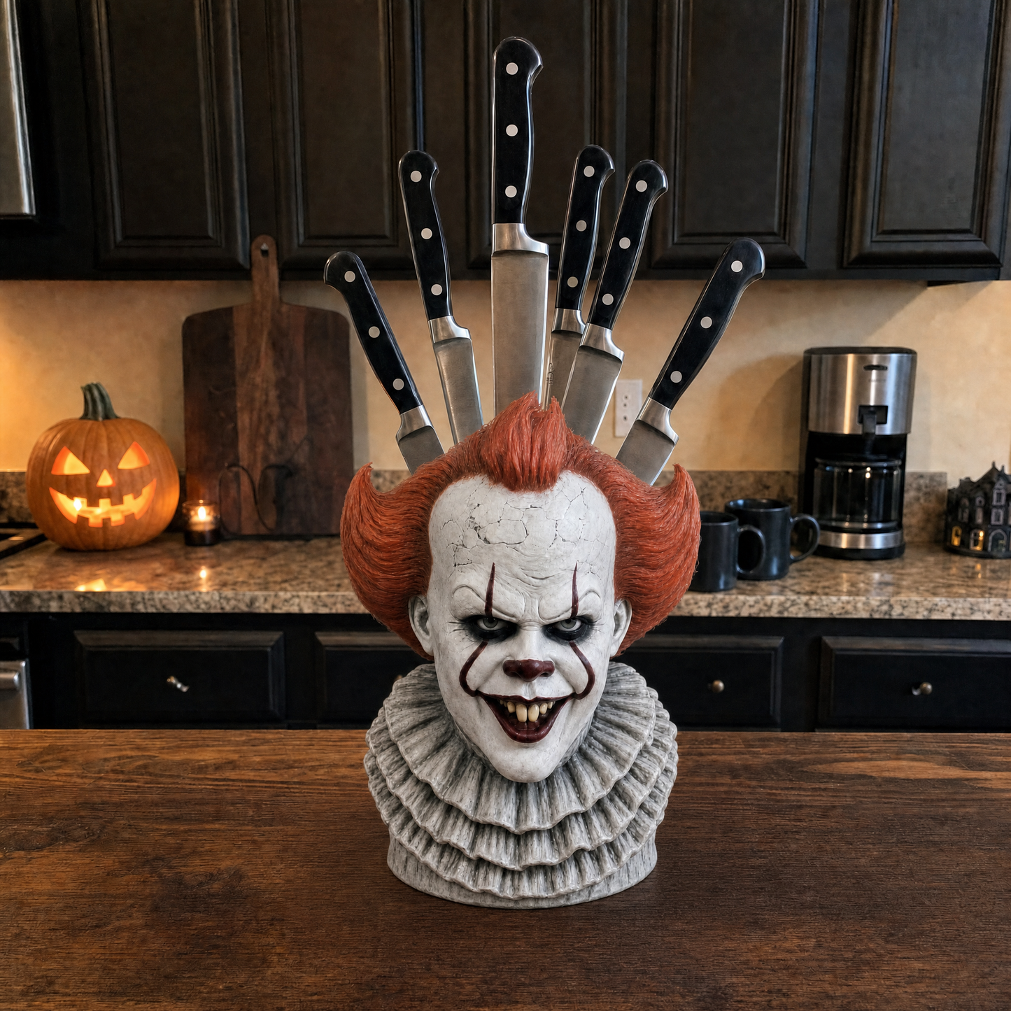 🔥Last day Promotion 🔥Horror Knife Block
