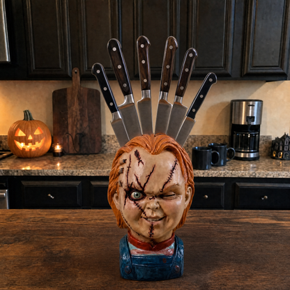 🔥Last day Promotion 🔥Horror Knife Block