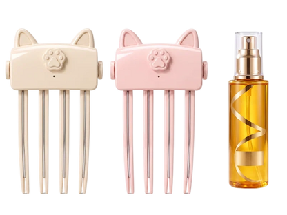 💥Surprise 50% Off！💇 Wireless Heated Volumizing Root Lift Clip, Portable Travel Hair Styling Tool for Flat Fine Hair