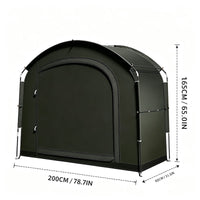 Black-200×80×165 cm/78.74×31.50×64.96 in