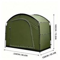 Green-220×150×185 cm/86.61×59.06×72.83 in