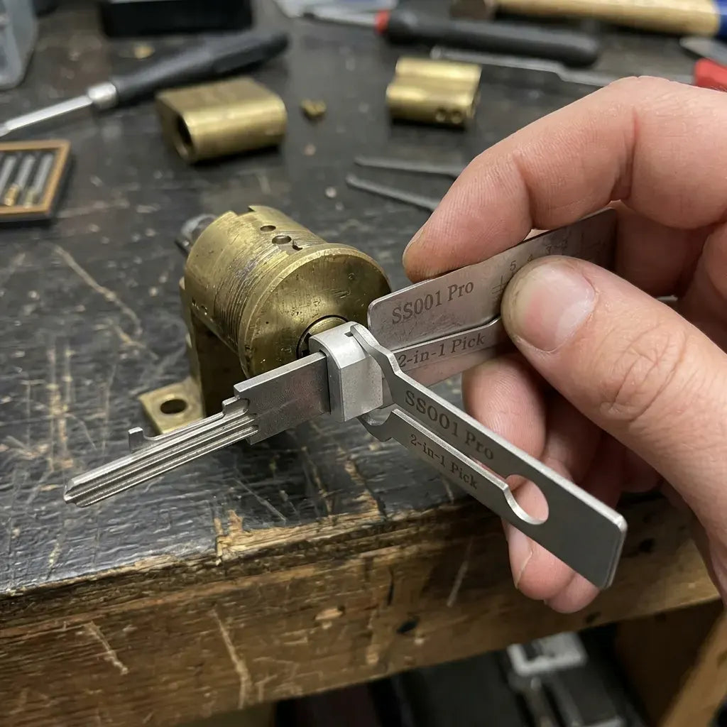 LockCraft 2-in-1 - Precision Lock Pick Set