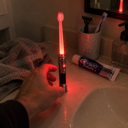 Galactic Glow Toothbrush – LED Light-Up Manual Toothbrush – view 3